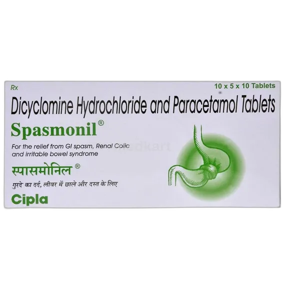 spasmonil tablet 10's